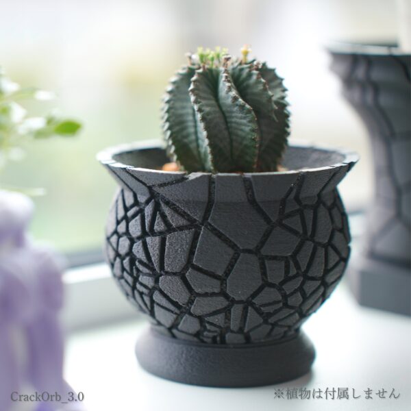 CrackOrb_窓際背景植栽例
