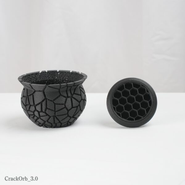 CrackOrb_鉢本体と受け皿
