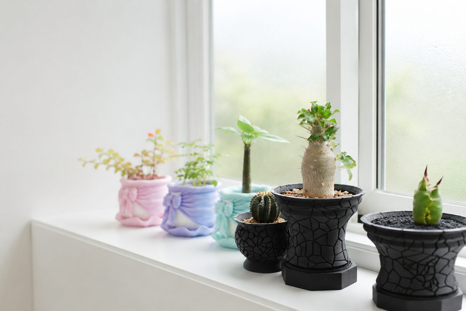 ANGULITH CRAFTの3Dプリント植木鉢