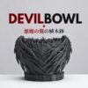 DevilBowl｜アガベ・塊根植物向け 悪魔の翼をまとう3Dプリント鉢 S・M・L