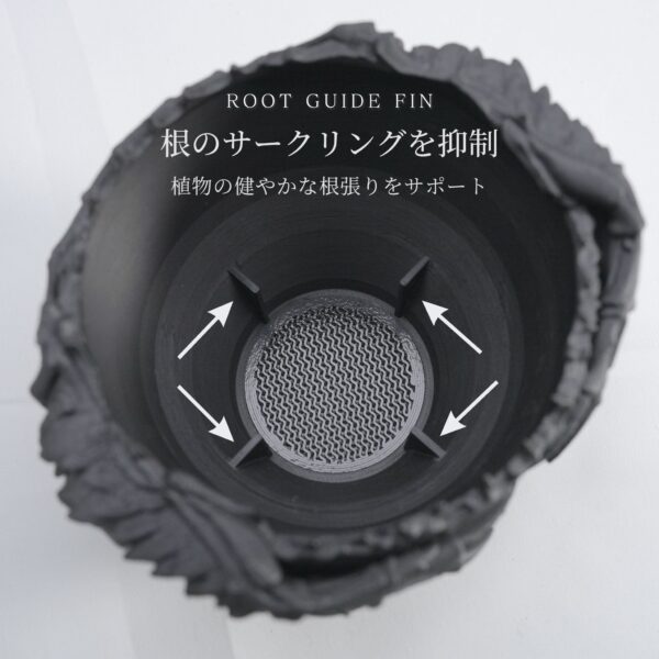 6 DevilPot|パキポディウム・塊根植物向け 悪魔の翼をまとう3Dプリント深鉢 S・M・L